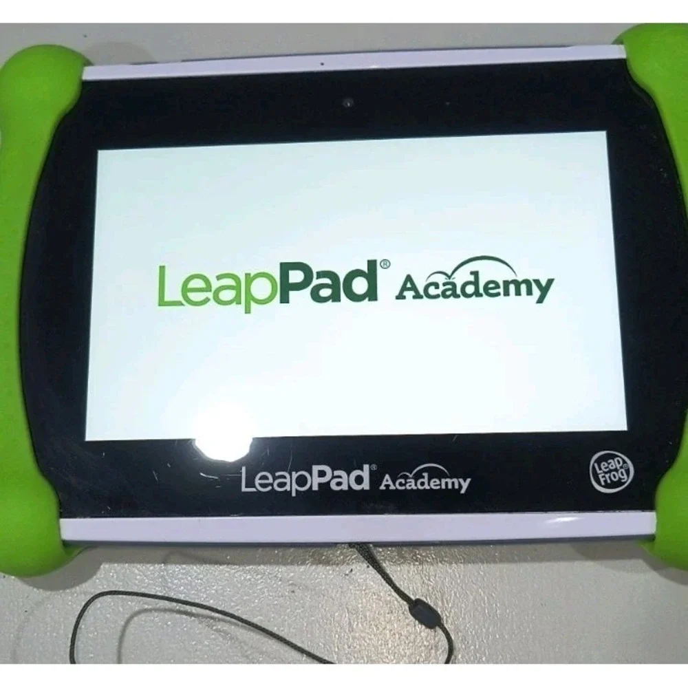 LeapFrog LeapPad Academy Learning Tablet, No Charger - WORKS, Needs New Tip